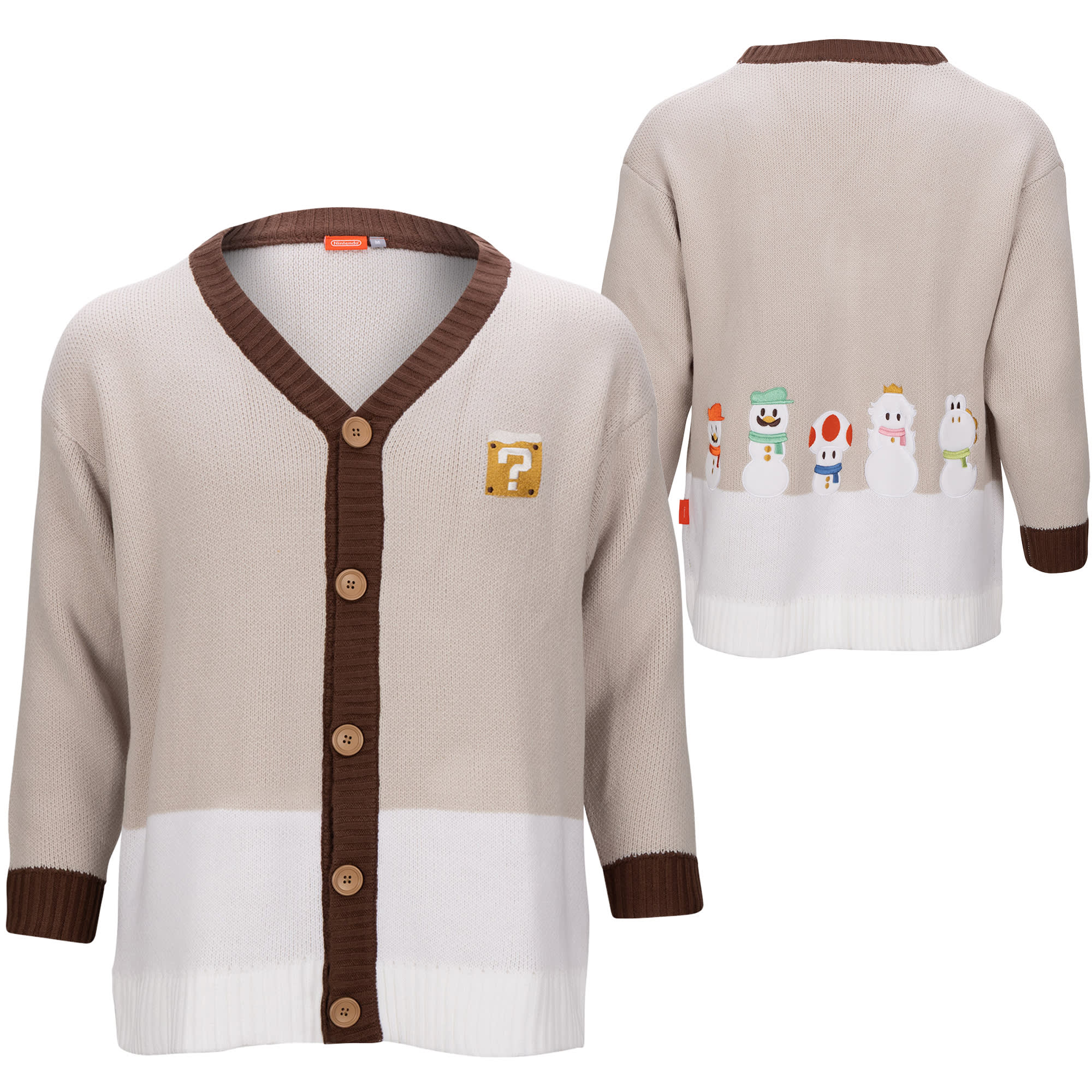 即完★holiday★mix knit cardigan Taylor Swift Christmas Tree Farm Cardigan - Maroon Xmas Sweater